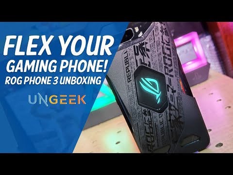 ASUS ROG Phone 3 Unboxing | The Ultimate Flex in Mobile Gaming!
