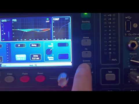 How to reset the Mixer Settings - Allen & Heath QU16 - Tutorial