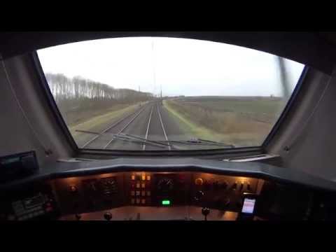 Real Train Driver's View VIRM Lelystad - Almere - Weesp 2015
