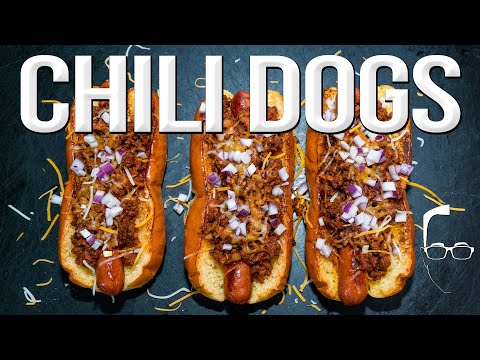 THE BEST CHILI DOG I’VE EVER MADE | SAM THE COOKING GUY 4K