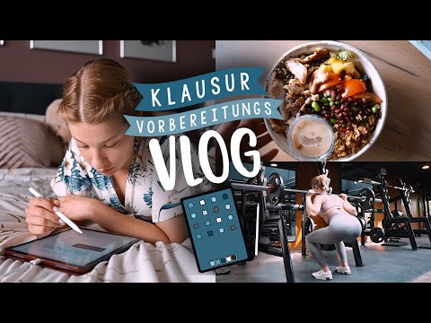 VLOG: SO bereite ich mich auf meine ONLINE KLAUSUR vor // JustSayEleanor (Fernuni, IU, Lerntipps)