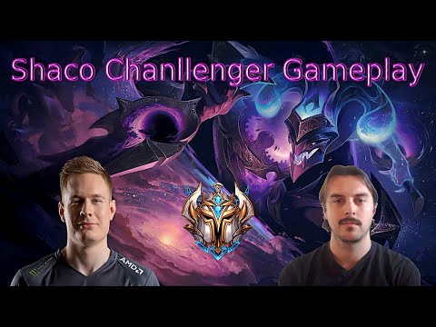 Rank 1 Shaco vs 3 LCS Players | Top 50 NA - Duo With Skyfires