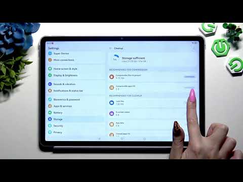HUAWEI MatePad 11.5 (2025) – How to Clean Storage
