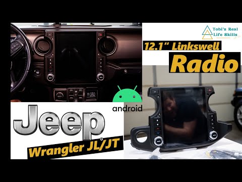 Linkswell 12.1” Android Auto Radio with Touchscreen | Jeep Wrangler JL | Let’s upgrade the radio!