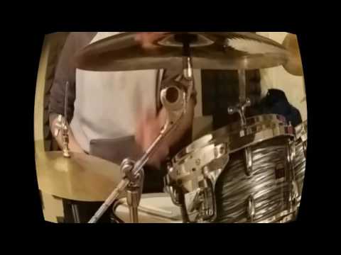 Funny drums practice with metronome