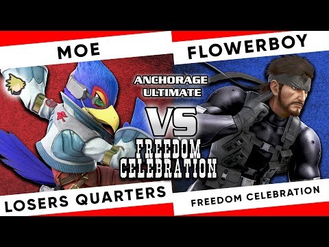 Anchorage Freedom Celebration: Moe (Falco, Cloud) vs Flowerboy (Snake) - SSBU Losers Quarter-Finals