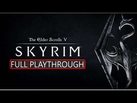 SKYRIM Full Gameplay Walkthrough (No Commentary) 60FPS Xbox Series X