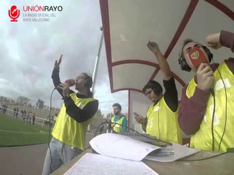 Gol Isra en el Rayo B 1-1 Sanse