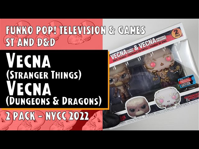 Vídeo relacionado con Funko Pop! Stranger Things Dungeons & Dragons - Vecna Pop! 2-Pack Exclusivo de la Convención de Otoño 2022