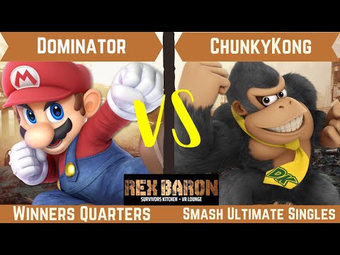 Rex Baron 5 Winners Quarter Finals - Dominator (Mario) Vs. ChunkyKong (Donkey Kong)