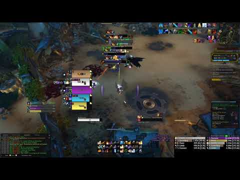 BFA Season 4 | +24 Mechagon: Junkyard | Disc Priest POV | Sanguine - Grievous - Fortified