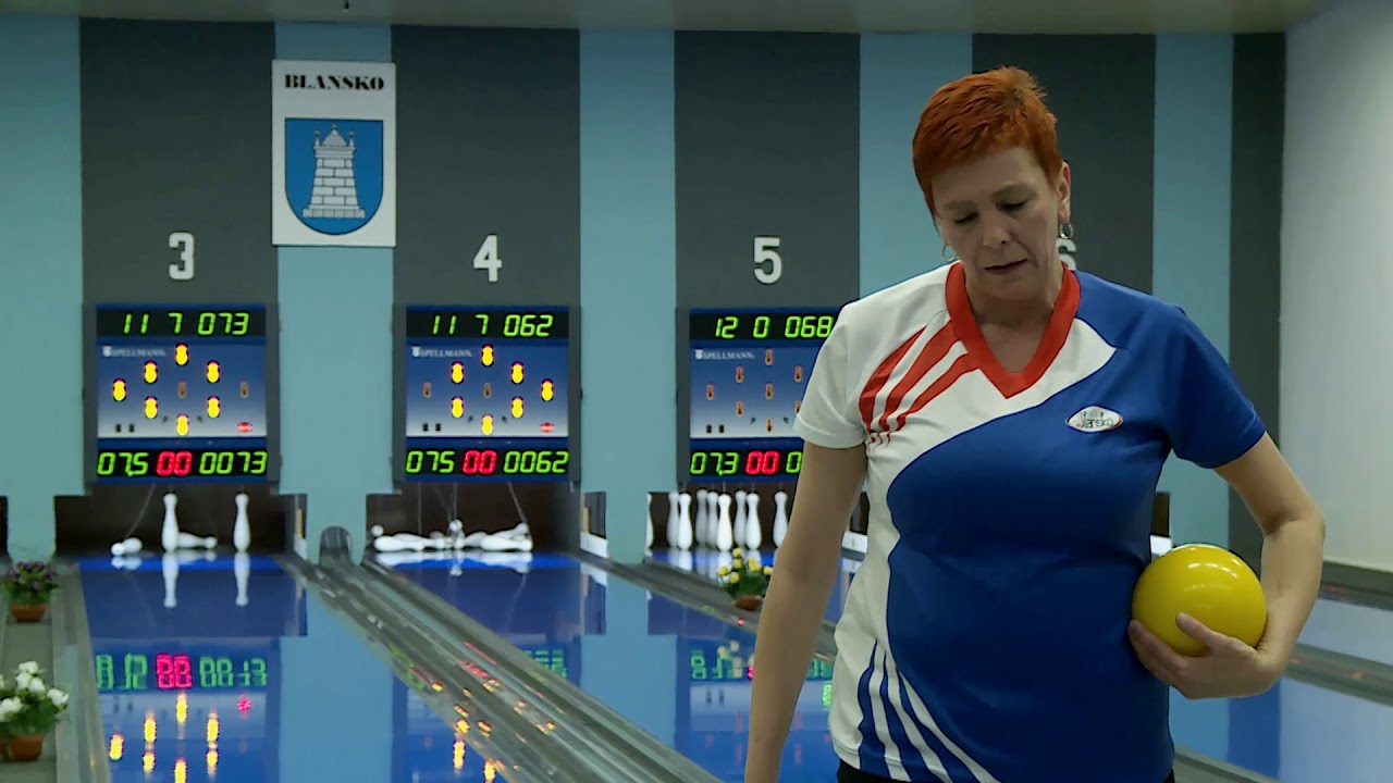 náhled z videa KK Blansko - SKK Rokycany - kuželky Ž