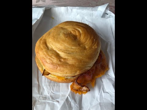 Reviewing Double Smoked Bacon Cheddar and Egg Sandwich from Starbucks