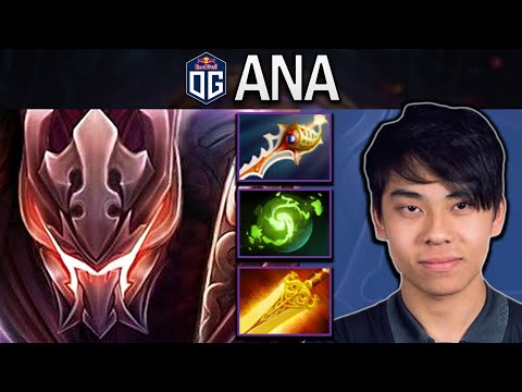 OG.ANA SMURF SPECTRE WITH 34 KILLS & DIVINE RAPIER - DOTA 2 PRO GAMEPLAY