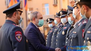 Փաշինյանը շնորհավորել է ոստիկաններին մասնագիտական օրվա առթիվ
