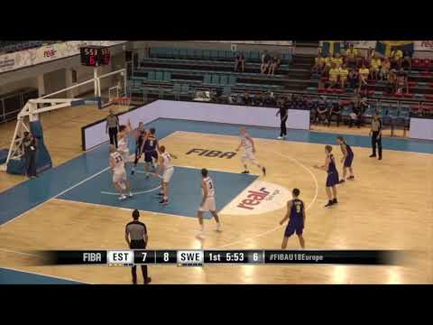 2021 6'10 F Forsling Sebastian - Sweden U18