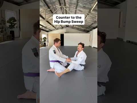 Counter to the Hip Bump Sweep