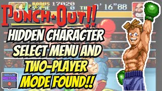 Super Punch-Out - Hidden menu discovered!