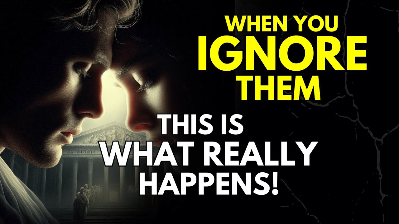 When You Ignore Them—THIS Is What Really Happens | Dark Stoicism