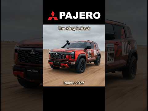 The King of Dakar: Mitsubishi Pajero Is Back