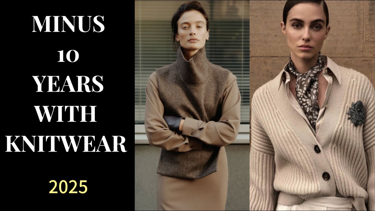 Knitwear That Makes You Look 10 Years Younger. Try These Winter Trends!