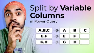 Split by Variable Columns in Power Query