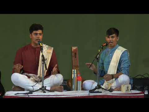 Abheri Varnam sung by Yash Krishnan and Siddharth Pillai