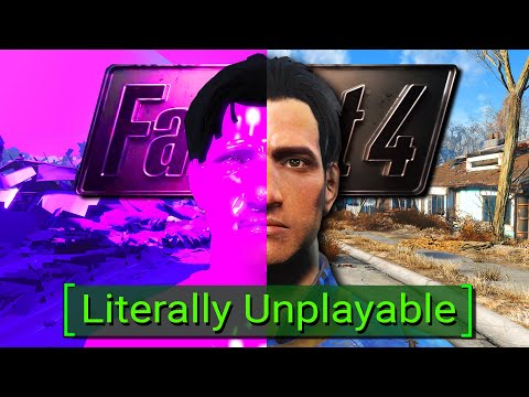 I Deleted EVERY Texture in Fallout 4!