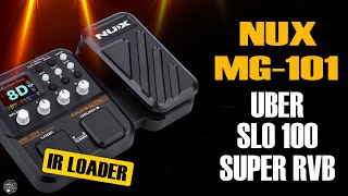 Video thumbnail for NUX MG 101 Bogner Uber, Soldano and Fender Clean by Direct Recording Guitar