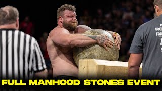2025 STRONGEST MAN ON EARTH FULL MANHOOD STONES EVENT