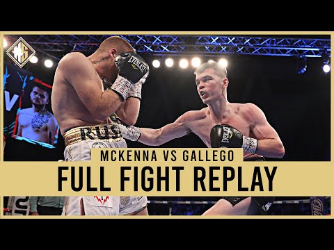 Aaron McKenna vs Carlos Gallego | WBC Youth World Middleweight Title Full Fight | Hennessy Sports