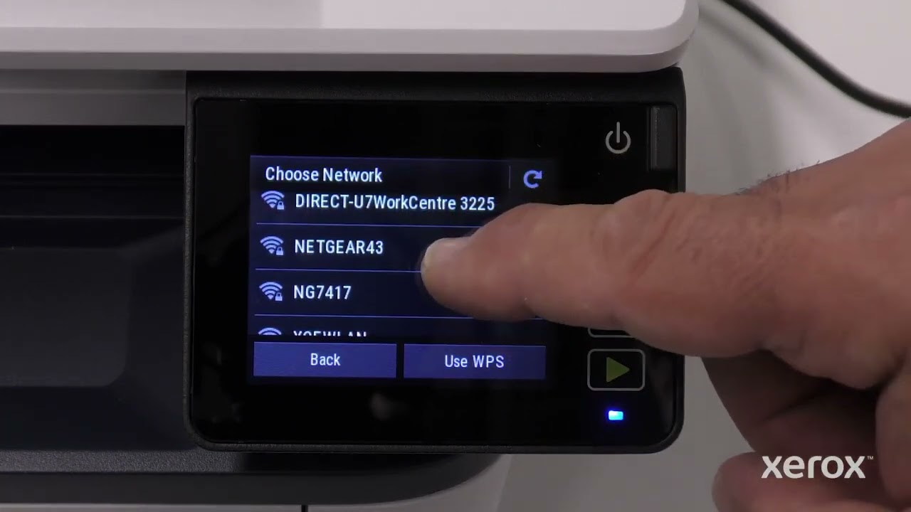 Xerox&reg; B315 Multifunction Printer Power On and Wi-Fi Setup part 2