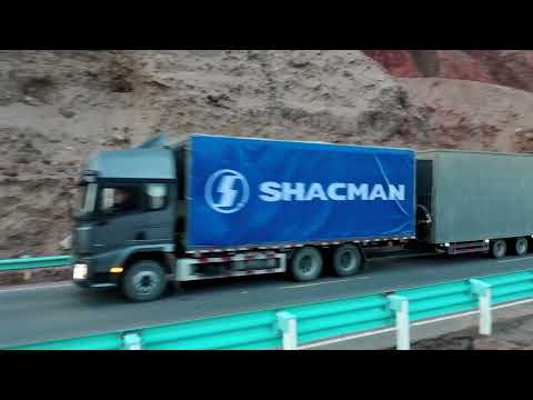 SHACMAN X3000 cargo truck with trailer