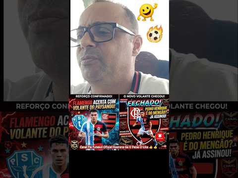 Volante Pedro Henrique Ex Paysandu No Flamengo E Evertton Araújo Na Mira Dos Times Ingleses-Confira