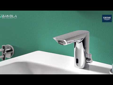 GROHE ｜BAU Cosmopolitan E 感應式冷熱水混合龍頭 (鉻色) 36453000