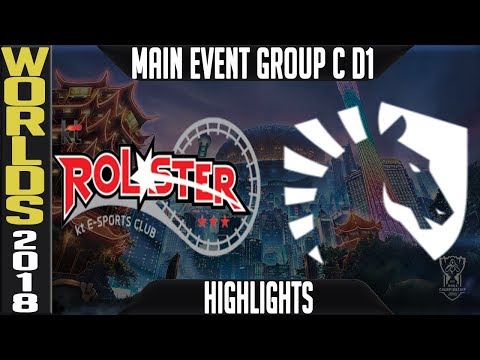 KT vs TL Highlights | Worlds 2018 Group C Day 1 | KT Rolster vs Team Liquid
