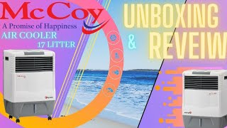 McCoy cooler | captain 17 unboxing | review Hindi |best cooler| 2021 |saaf kaise karen| how to clean
