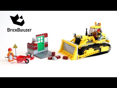 Vidéo LEGO City 60074 : Le bulldozer
