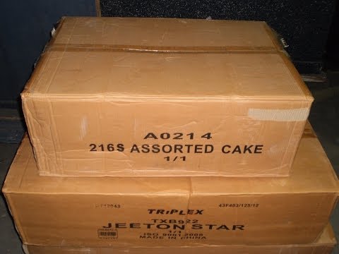 Vuurwerkshow de hoek 16 cake's (5 tot 80 kg)Oud en Nieuw 2012/2013 (Xtremepyro)