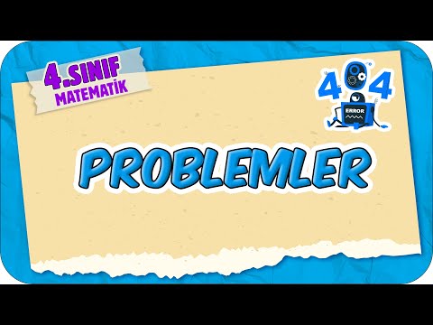Problemler 📘 4.Sınıf Matematik #2025