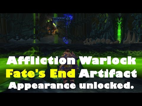 FATE'S END AFFLICTION WARLOCK HIDDEN SKINS UNLOCKED