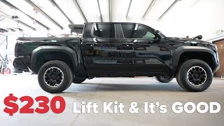 Lift Your 2024 2025 Tacoma for JUST $230?! Game-Changing Leveling Coil Spring!