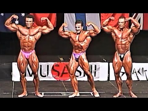 NABBA Worlds 1990 Pro Comparisons (Clairmonte/Bannout/Lewer)
