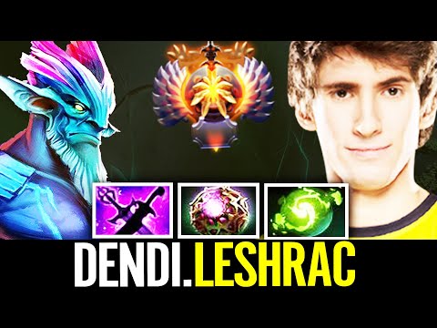 DENDI Leshrac [FULL GAMEPLAY] - Pro Midlane Guide | Dota 2 IMMORTAL GAMEPLAY