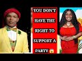 AUNTIE DONNA GOT TT CK D OVER HER CHOICE OF POLITICAL PARTY