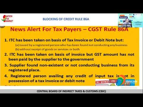 Taxpayers, join the webcast on GST return filling Taxpayers, join the webcast on GST return filling