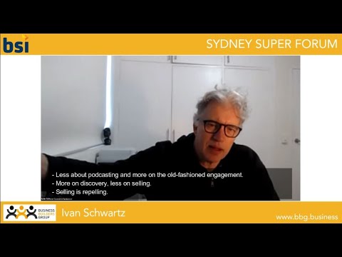 Ivan Schwartz's Key Takeout - Sydney Super Forum - 29.07.21
