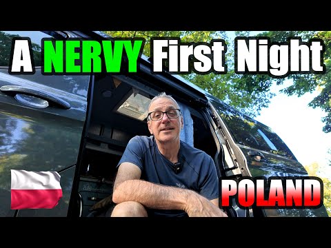 FIRST Polish WILDCAMP - We Get SPOOKED - Vanlife POLAND Pt 7