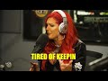 JUSTINA VALENTINE FUNK FLEX FREESTYLE WITH LYRICS