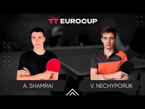 14:05 Andrii Shamrai - Vadym Nechyporuk  07.12.2023 TT Euro.Cup Ukraine Star. TABLE 3